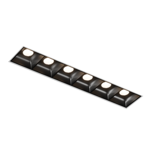 NoFrame 6 foco preto