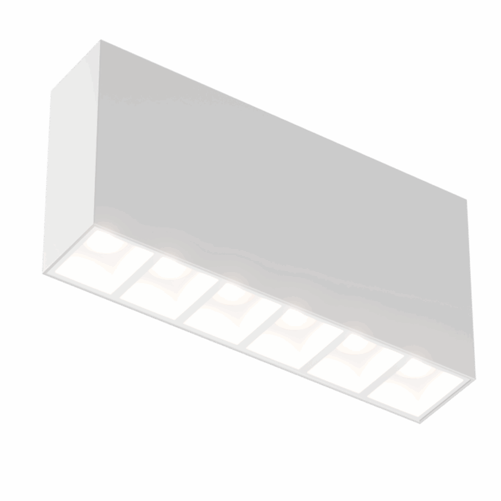 Micro Quadrado Plafon Branco