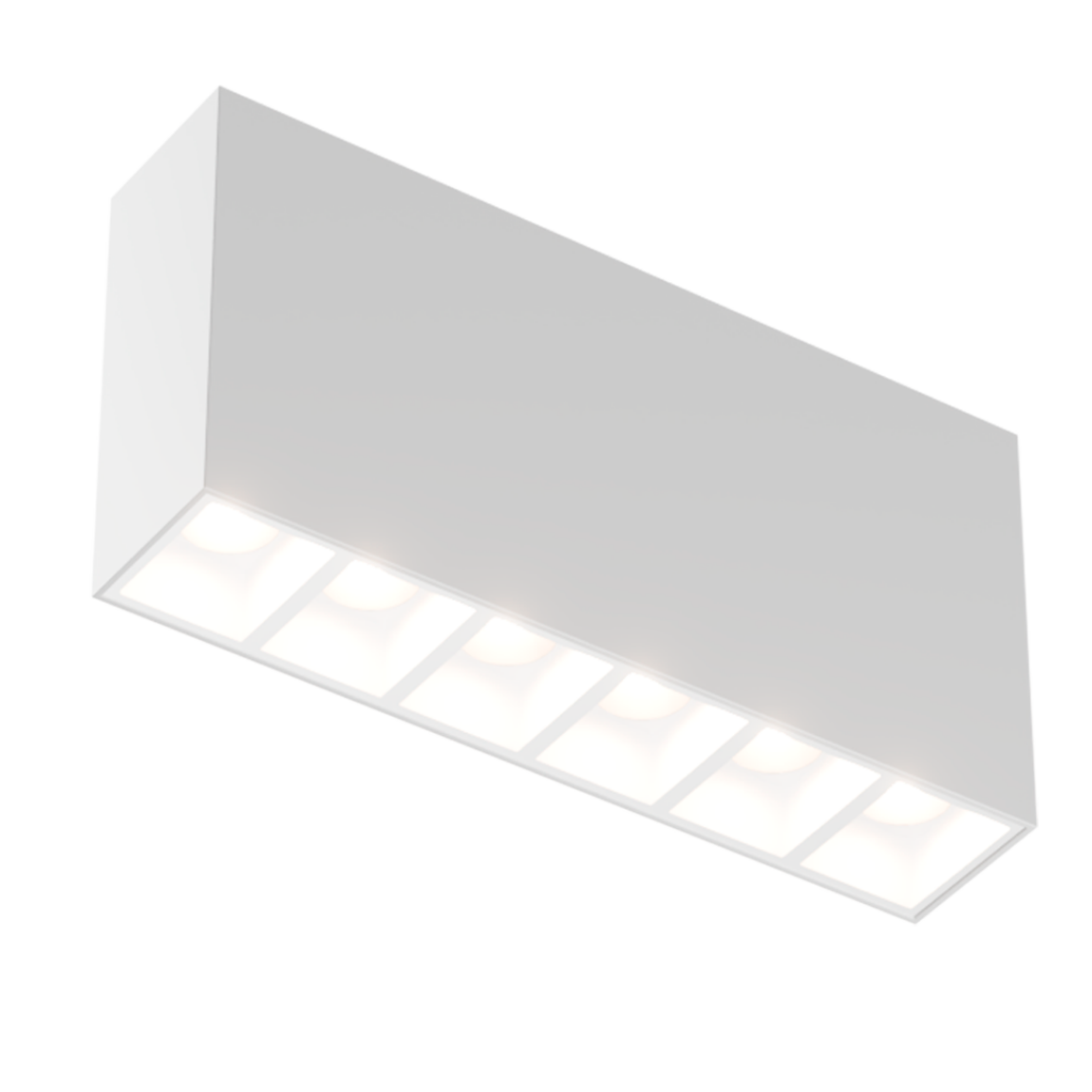 Micro Quadrado Plafon Branco