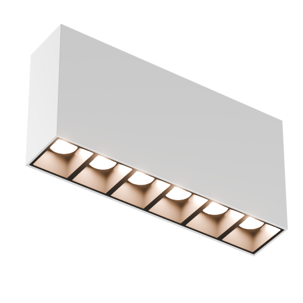 Micro Quadrado Plafon Preto